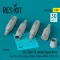 ResKit Models UB-32A-73 rocket launchers (4 pcs) (Su-7, Su-17, Su-24, Su-25, MiG-21, MiG-23, MiG-27, YaK-38) (3D Printed) 1:32 (RS32-0452)