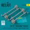 ResKit Models AIM-9J Sidewinder missiles (4 pcs) (F-4, F-5, F-16, F-15, F-14, Mirage F.1, Harrier, Mirage III, Hawk) (3D Printed) 1:32 (RS32-0480)