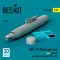 ResKit Models SUU-23 20mm gun pod (close gun bay) for British Phantom (RAF & RN) (1 pcs) (3D Printed) 1:32 (RS32-0486)