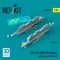 ResKit Models GBU-62 (JDAM-ER) bombs with pylons for MiG-29 (2 pcs) (3D Printed) 1:32 (RS32-0491)