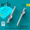 ResKit Models Exocet missiles (2 pcs) (Sea King, Super Etendard, Mirage 2000, Rafale, Mirage F.1) (3D Printed) 1:32 (RS32-0506)