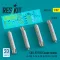 ResKit Models CBU-97/105 cluster bombs (4 pcs) (F-15E, F-16, A-10, B-1B, B-2, B-52) (3D Printed) 1:32 (RS32-0515)
