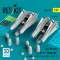 ResKit Models LAU-88 with (2 pcs) AGM-65 Maverick missiles (6 pcs) (A-7D, F-4, A-10, F-16) (3D Printed) 1:32 (RS32-0519)