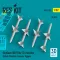 ResKit Models Skyflash (RB71/Av.71) missiles (4 pcs) (British Phantom, Tornado, Viggen) (3D Printed) 1:32 (RS32-0520)