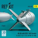 ResKit Models Mk.84 with BSU-36/B bombs (2 pcs) (F-15E, F-16, F-111F, AV-8B, F/A-18D) (3D Printed) 1:32 (RS32-0524)