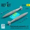 ResKit Models Mk.84 thermally protected/BLU-117 with BSU-36/B bombs (2 pcs) (AV-8B, F-14, F/A-18) (3D Printed) 1:32 (RS32-0525)