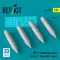 ResKit Models LRF-4 rocket launchers (4 pcs) (Mirage F.1, Mirage 2000, Jaguar) (3D Printed) 1:32 (RS32-0531)