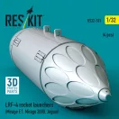 ResKit Models LRF-4 rocket launchers (4 pcs) (Mirage F.1, Mirage 2000, Jaguar) (3D Printed) 1:32 (RS32-0531)