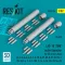 ResKit Models LAU-10 ZUNI rocket launcher for US Army & Navy (2 pcs) (A-1, A-4, A-6, A-7, A-10, A-37, AV-8, TF-9J, OV-1, OV-10, F-4, F-5, F-100, F-14, F-16, F/A-18, Su-25) (3D Printed) 1:32 (RS32-0534)