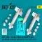 ResKit Models AGM-130A missiles (Mk84 warhead) (2 pcs) with AN/AXQ-14 data link pod (1 pcs) (F-16I, F-15E, F-111F) (3D Printed) 1:32 (RS32-0538)