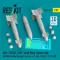 ResKit Models GBU-15(V)21, 22/B Small Wing bombs (2 pcs) with AN/AXQ-14 data link pod (1 pcs) (F-4, F-15E, F-16I, F-111, B-52) (3D Printed) 1:32 (RS32-0539)