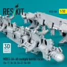 ResKit Models MBD3-U6-68 multiple bombs racks (2 pcs) (Su-17, Su-24, Su-27, Su-30) (3D Printed) 1:32 (RS32-0556)