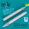 ResKit Models S-25-O air-to-ground rocket (2 pcs) (Su-17M, Su-24M, Su-25SM, Su-27, MiG-27, MiG-29, YAK-130, Mi-24) (3D Printed) 1:32 (RS32-0558)
