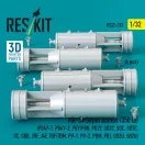 ResKit Models Mk-54 Depth bombs (350 lb) (4 pcs) (PB4Y-1, PB4Y-2, PBY/PBN, PB2Y, SB2C, SOC, SO3C, SC, SBD, JRF, J4F, TBF/TBM, PV-1, PV-2, PBM, PBJ, OS2U, SB2U) (3D Printed) 1:32 (RS32-0573)