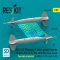 ResKit Models GBU-10 Paveway I laser guided bombs with BSU-37/B fin and BSU-3A/B wing (slow speed) thermally protected (2 pcs) (F-4D/E, F-111, A-6A, A-7E) (3D Printed) 1:32 (RS32-0576)