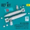 ResKit Models BLU-27A/B 750lb napalm bombs finned (MXU-469/B) or unfinned (2 pcs) (A-1, A-4, A-7, A-26K, B-57, F-4, F-100, F-105 ) (3D Printed) 1:32 (RS32-0580)