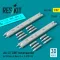 ResKit Models LAU-33 ZUNI rocket launcher for US Army & Navy (2 pcs) (F-4, F-8, OV-10) (3D Printed) 1:32 (RS32-0599)