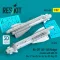 ResKit Models Kh-29T (AS-14B Kedge) missiles with AKU-58 (2 pcs) (Su-17, Su-25, Su-24, Su-30, Mig-27) (3D Printed) 1:32 (RS32-0601)