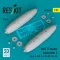 ResKit Models Mark 77 napalm bombs Mod.2 (2pcs) (A-4, A-26K, F-4, AV-8B, F/A-18) (3D Printed) 1:32 (RS32-0603)