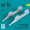 ResKit Models US weapon adapter for Su-27 Flanker (2 pcs) (GBU-39 SDB, GBU-62 (JDAM-ER)) (3D Printed) 1:32 (RS32-0604)