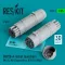 ResKit Models B8V20-A rocket launchers (2 pcs) (Mi-24, Mi-8,Toyota Hilux, BTR-70, URAL) (3D Printed) 1:35 (RS35-0003)