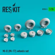 ResKit Models Mi-8/Mi-17 wheels set 1:35 (RS35-0005)
