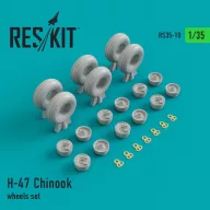 ResKit Models H-47 Chinook wheels set 1:35 (RS35-0010)