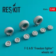   ResKit Models F-5 (A,B) Freedom fighter wheels set 1:48 (RS48-0004)