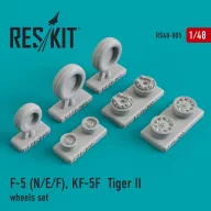   ResKit Models F-5 (N,E,F) KF-5F Tiger II wheels set 1:48 (RS48-0005)