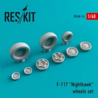   ResKit Models F-117 Nighthawk (weighted) wheels set 1:48 (RS48-0016)
