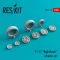 ResKit Models F-117 Nighthawk (weighted) wheels set 1:48 (RS48-0016)