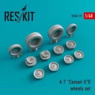   ResKit Models A-7D Corsair II (weighted) wheels set 1:48 (RS48-0019)