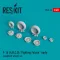 ResKit Models F-16 (A,B,C,D) Fighting Falcon early (weighted) wheels set 1:48 (RS48-0023)