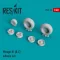 ResKit Models Mirage III (B,C) wheels set 1:48 (RS48-0028)