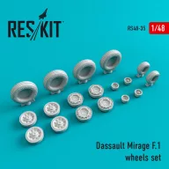 ResKit Models Mirage F.1 wheels set 1:48 (RS48-0035)