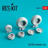 ResKit Models IAI Kfir wheels set 1:48 (RS48-0051)