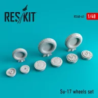 ResKit Models Su-17 wheels set 1:48 (RS48-0061)