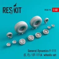   ResKit Models F-111 (E,F)/EF-111A wheels set (weighted) 1:48 (RS48-0070)