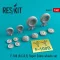 ResKit Models F-100 (B,C,D,F) Super Sabre wheels set 1:48 (RS48-0071)