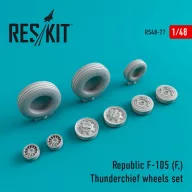   ResKit Models F-105F Thunderchief wheels set 1:48 (RS48-0077)