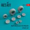 ResKit Models B-25 Mitchell wheels set 1:48 (RS48-0087)