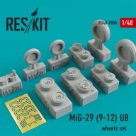 ResKit Models MiG-29 (9-12, UB) wheels set 1:48 (RS48-0088)