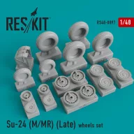   ResKit Models Su-24 (M,MR) late version wheels set 1:48 (RS48-0097)