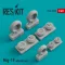 ResKit Models MiG-19 wheels set 1:48 (RS48-0098)