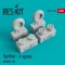ResKit Models Spitfire (4 spoke) wheels set 1:48 (RS48-0103)
