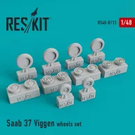ResKit Models Saab 37 Viggen wheels set 1:48 (RS48-0113)