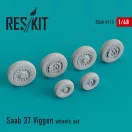 ResKit Models Saab 37 Viggen wheels set 1:48 (RS48-0113)
