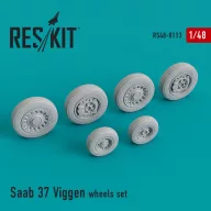 ResKit Models Saab 37 Viggen wheels set 1:48 (RS48-0113)