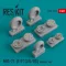ResKit Models MiG-21 (F, F13, U, US) wheels set 1:48 (RS48-0121)