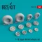 ResKit Models F/A-18 Super Hornet wheels set 1:48 (RS48-0126)